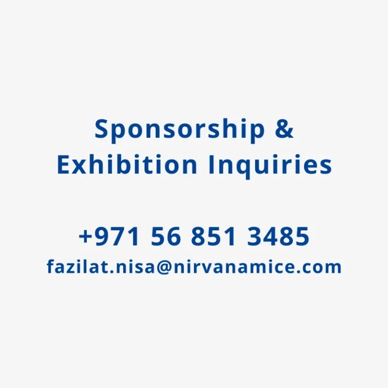 Sponsorship & Exhibition Inquiries